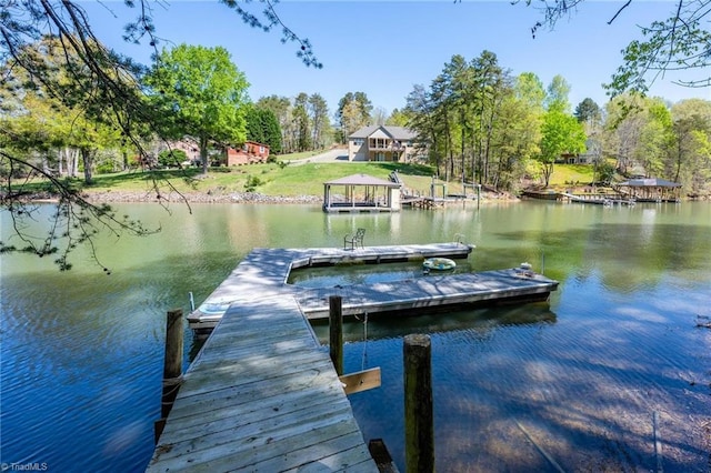 179 Abington Ln, Troutman, NC 28166 - dock area with a water view