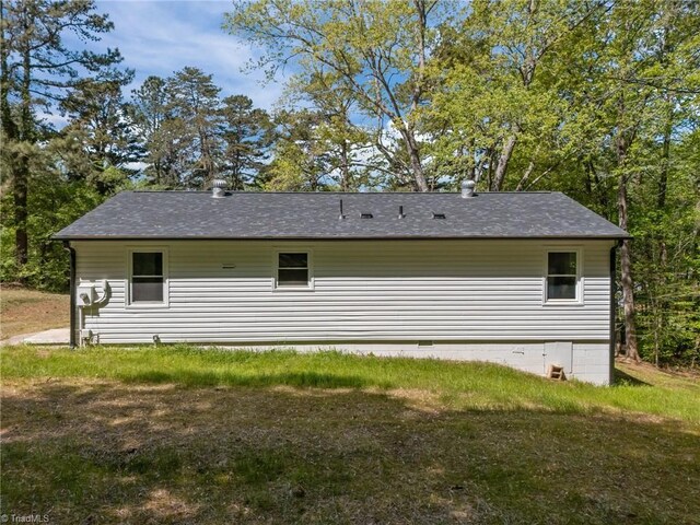 120 King Charles Rd, Hillsborough, NC 27278 - back of house with a shingled roof