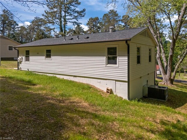 120 King Charles Rd, Hillsborough, NC 27278 - view of side of property featuring crawl space and cooling unit