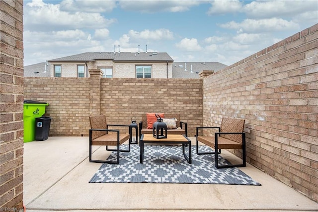 914 Bonanza Ln, Mebane, NC 27302 - view of patio featuring a fenced backyard