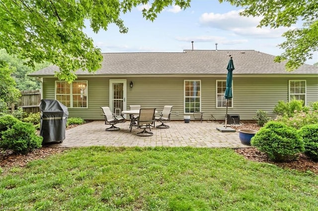 6796 Ironwood Cir, Greensboro, NC 27410 - back of house featuring a patio area