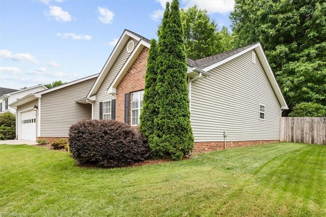 6796 Ironwood Cir, Greensboro, NC 27410 - view of home's exterior featuring an attached garage