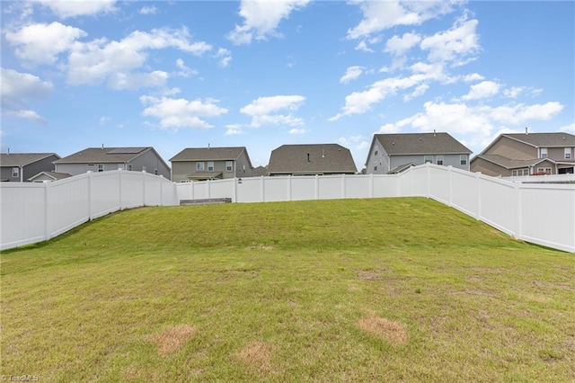 1515 Peabody Ct, Mebane, NC 27302 - fenced backyard featuring a residential view