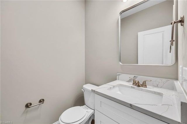 1333 Union Cross Rd, Kernersville, NC 27284 - half bathroom with toilet and vanity