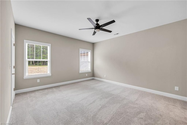 1333 Union Cross Rd, Kernersville, NC 27284 - unfurnished room featuring carpet, baseboards, and ceiling fan