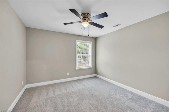 1333 Union Cross Rd, Kernersville, NC 27284 - unfurnished room with carpet, baseboards, and a ceiling fan