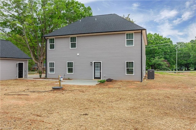 1333 Union Cross Rd, Kernersville, NC 27284 - back of house with cooling unit and a patio area
