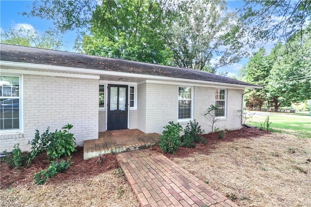 view of ranch-style home