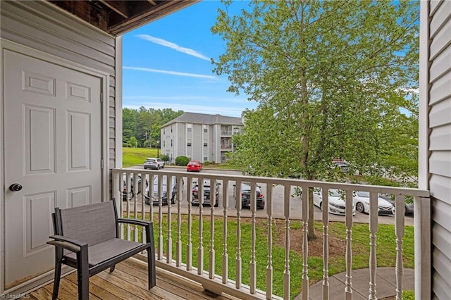 221 Quietwood Dr Unit 221, Winston-Salem, NC 27103 - view of balcony