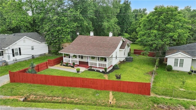 4624 Circle Dr, Winston-Salem, NC 27105 - view from above of property