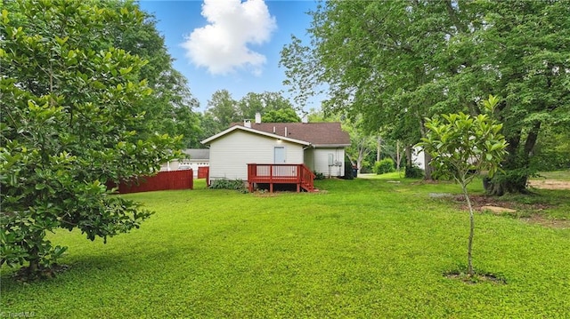 4624 Circle Dr, Winston-Salem, NC 27105 - view of yard