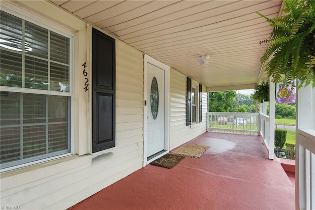 4624 Circle Dr, Winston-Salem, NC 27105 - view of covered porch
