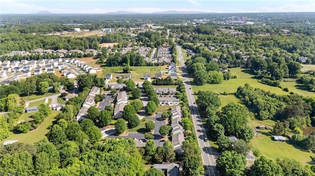 drone / aerial view