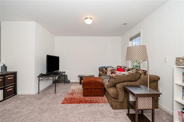 1026 Baileys Chapel Rd, Advance, NC 27006 - living area with light carpet and baseboards
