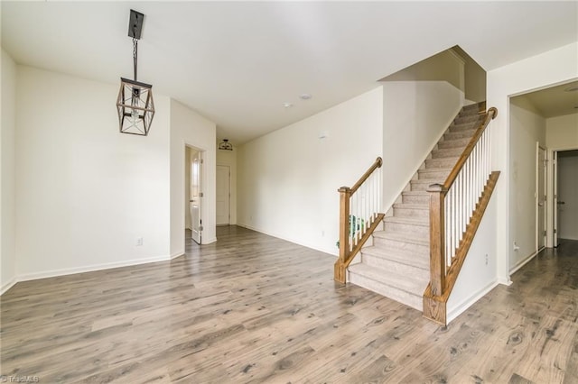 interior space featuring hardwood / wood-style flooring