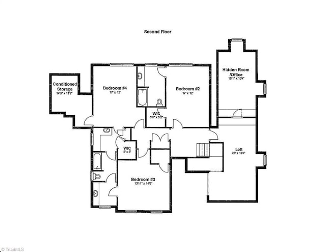 925 Salem Glen Ct, Clemmons, NC 27012 - view of property floor plan