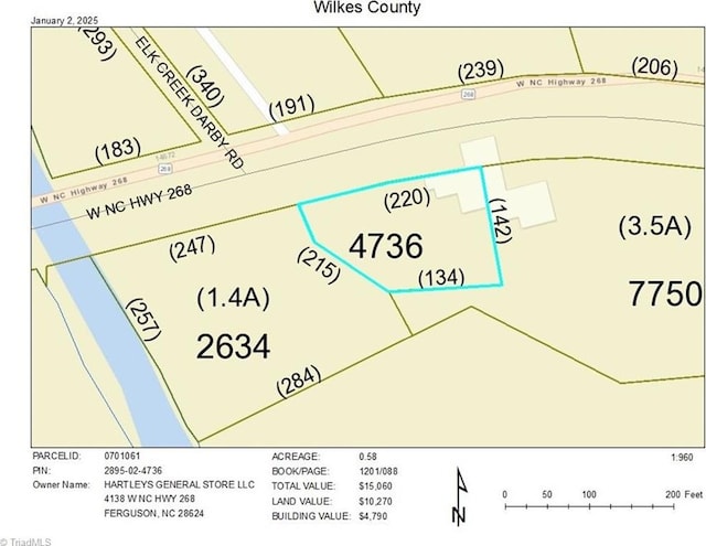 Listing photo 3 for 14635 W NC Highway 268, Ferguson NC 28624