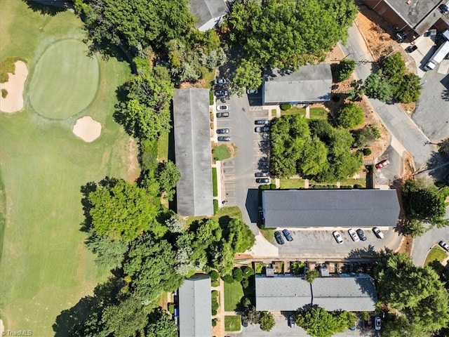2920 Ramsgate Ct, Winston-Salem, NC 27106 - aerial view of property and surrounding area featuring a golf course