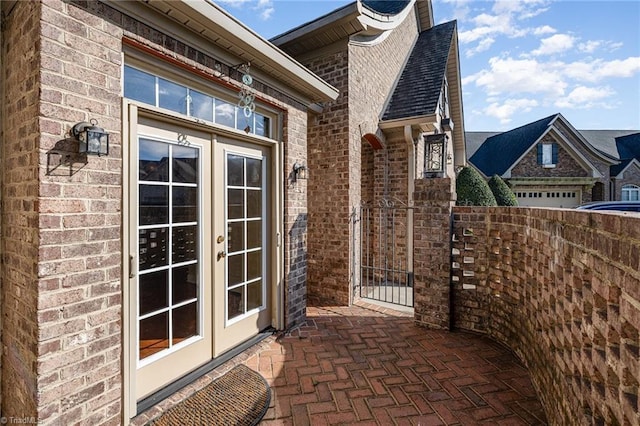 503 Sweetwater Ct, Clemmons, NC 27012 - view of patio featuring french doors