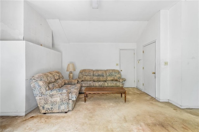 3542 Wayne White Rd, Climax, NC 27233 - sitting room featuring carpet and lofted ceiling