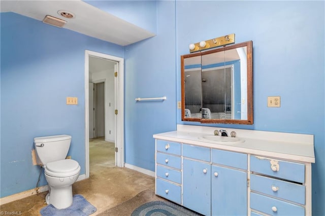 3542 Wayne White Rd, Climax, NC 27233 - bathroom with vanity and toilet