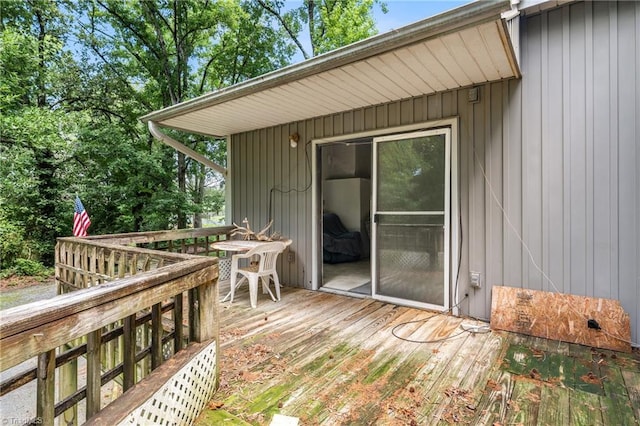 3542 Wayne White Rd, Climax, NC 27233 - view of wooden deck