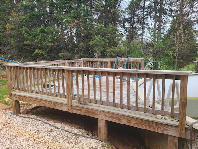 view of deck