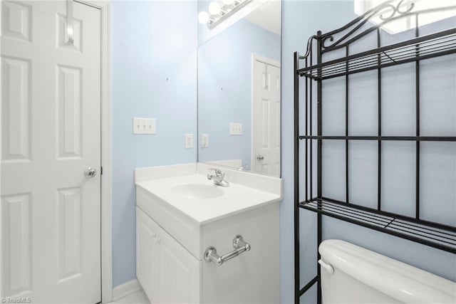 131 Hickory Creek Ct, Winston-Salem, NC 27107 - half bathroom with toilet and vanity