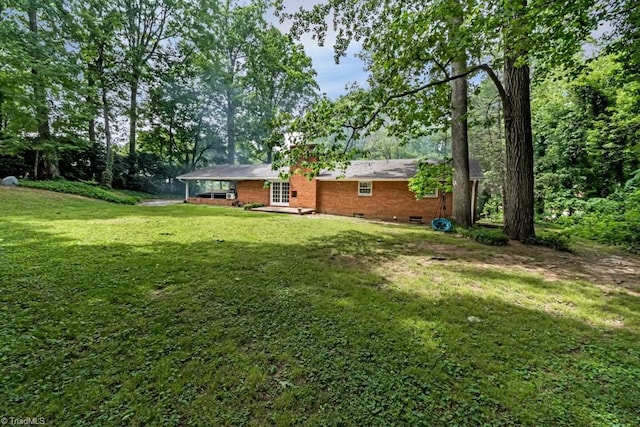 1281 Woodbrook Dr, Kernersville, NC 27284 - view of grassy yard