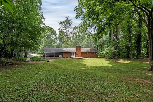 1281 Woodbrook Dr, Kernersville, NC 27284 - view of grassy yard