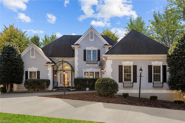 5005 Marble Arch Rd, Winston-Salem, NC 27104 - view of front of property with roof with shingles and stucco siding