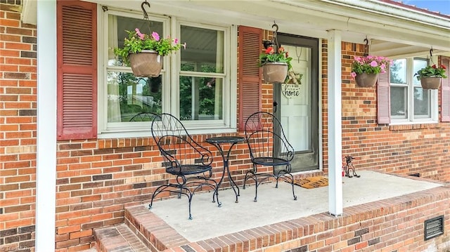 2281 Quarter Rd, Swanquarter, NC 27885 - view of patio with a porch