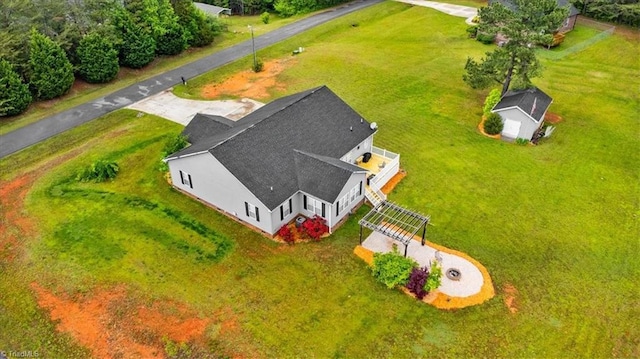 drone / aerial view