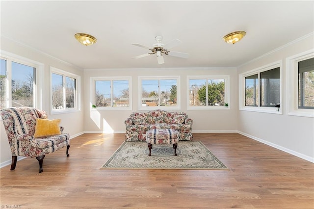 sunroom / solarium with plenty of natural light