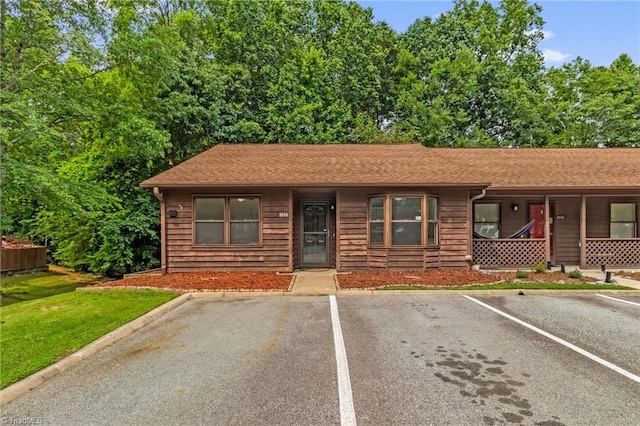 3114 Rockingham Rd, High Point, NC 27265 - view of front of house with uncovered parking and covered porch