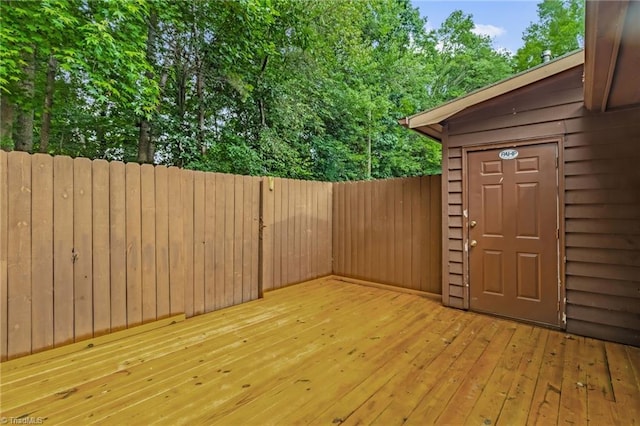 3114 Rockingham Rd, High Point, NC 27265 - view of wooden terrace