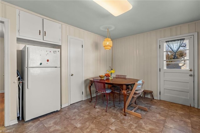 view of dining room