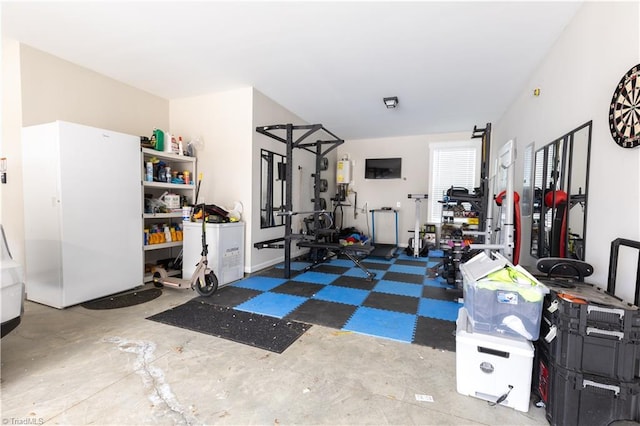 view of workout room