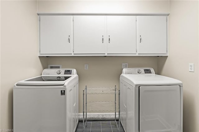 5054 Meadowbrook Dr, Trinity, NC 27370 - washroom with separate washer and dryer and cabinet space