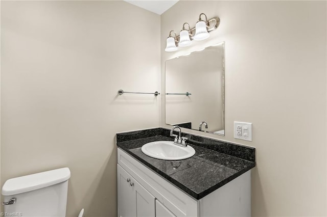 5054 Meadowbrook Dr, Trinity, NC 27370 - bathroom with vanity and toilet