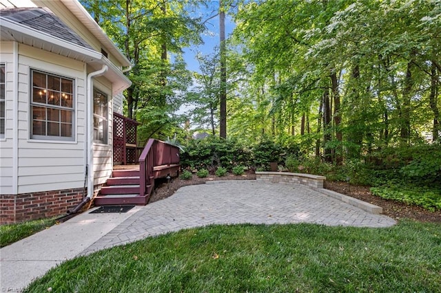 1005 Stuart Dr, Mebane, NC 27302 - view of yard with a patio area