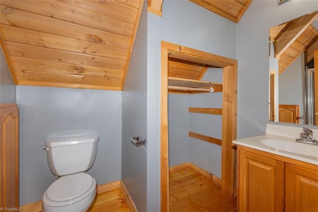 158 Cottontail Ln, North Wilkesboro, NC 28659 - bathroom featuring wood finished floors and vanity