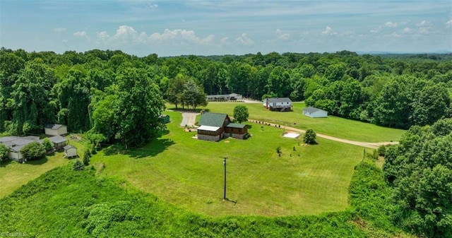 158 Cottontail Ln, North Wilkesboro, NC 28659 - bird's eye view of a heavily wooded area
