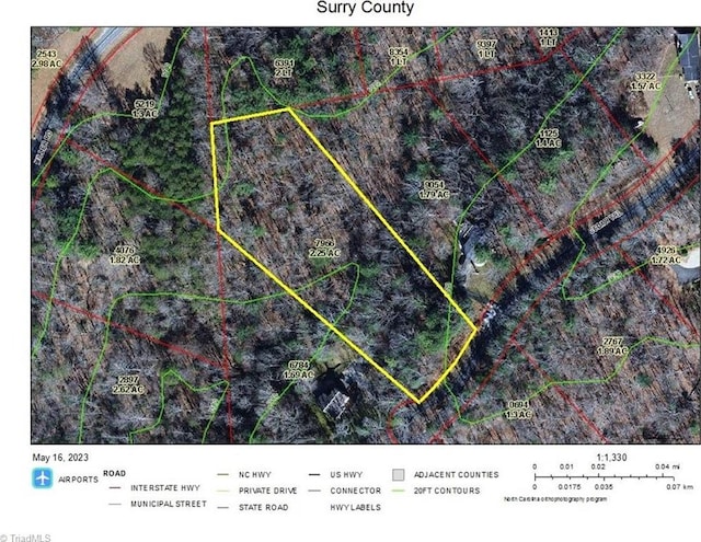 Listing photo 3 for 00 Cedar Trl Unit 2.25Ac, Mount Airy NC 27030