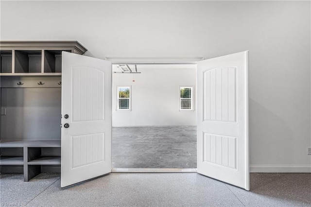 view of mudroom