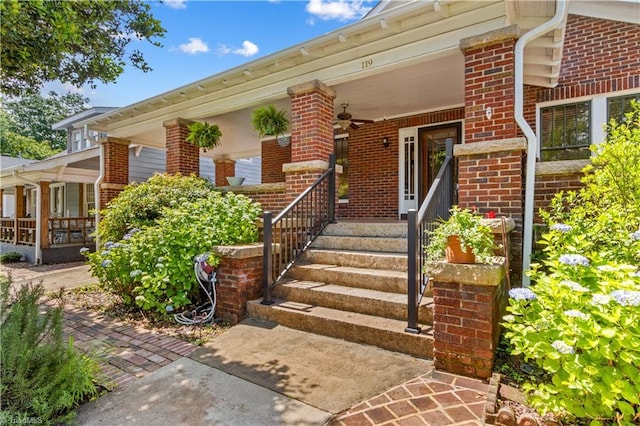 119 Wiley Ave, Salisbury, NC 28144 - entrance to property with brick siding and covered porch