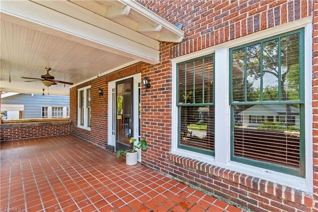 119 Wiley Ave, Salisbury, NC 28144 - covered porch with a ceiling fan
