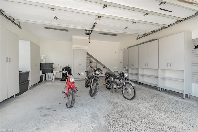 2264 Loflin Farlow Ln, Sophia, NC 27350 - garage with a garage door opener
