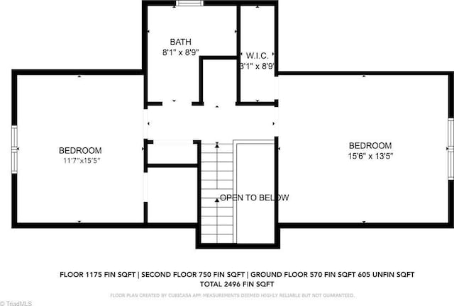 1721 Abbottsford Dr, Kernersville, NC 27284 - view of property floor plan