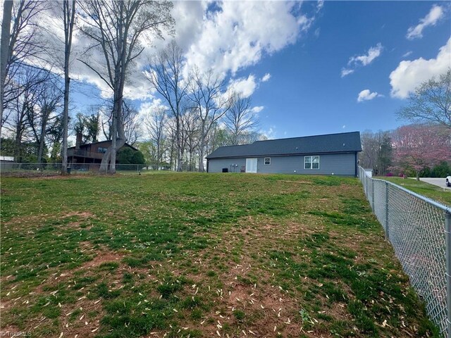2968 Tobaccoville Rd, Tobaccoville, NC 27050 - view of yard with a fenced backyard